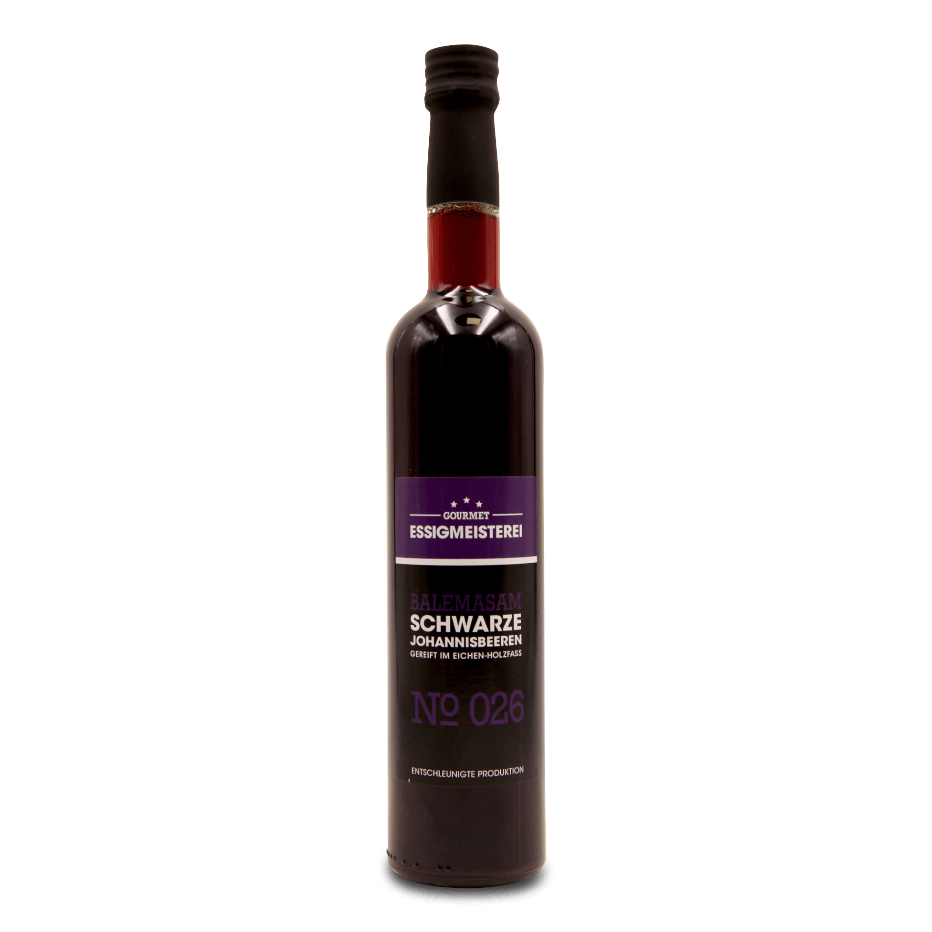 Essig 'Schwarze-Johannisbeere No. 026'