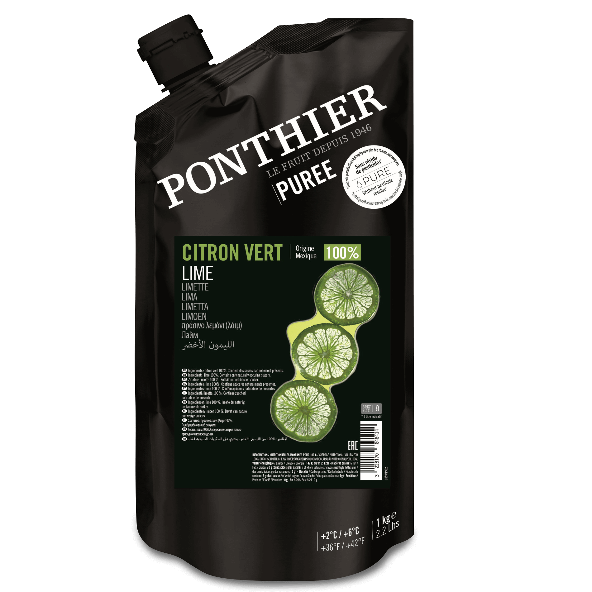 Fruchtpüree 'Limette'