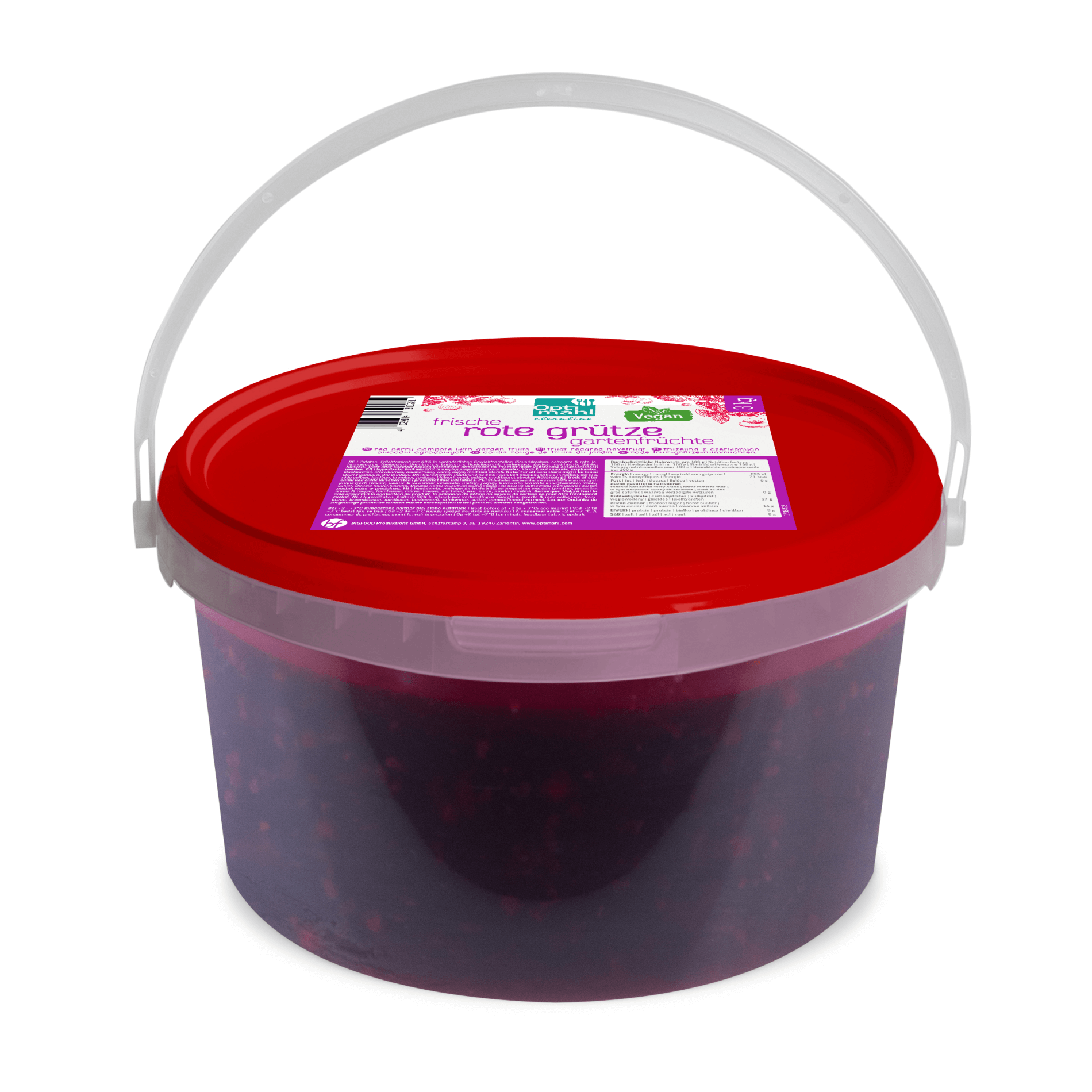 Rote Grütze 'Gartenfrüchte'