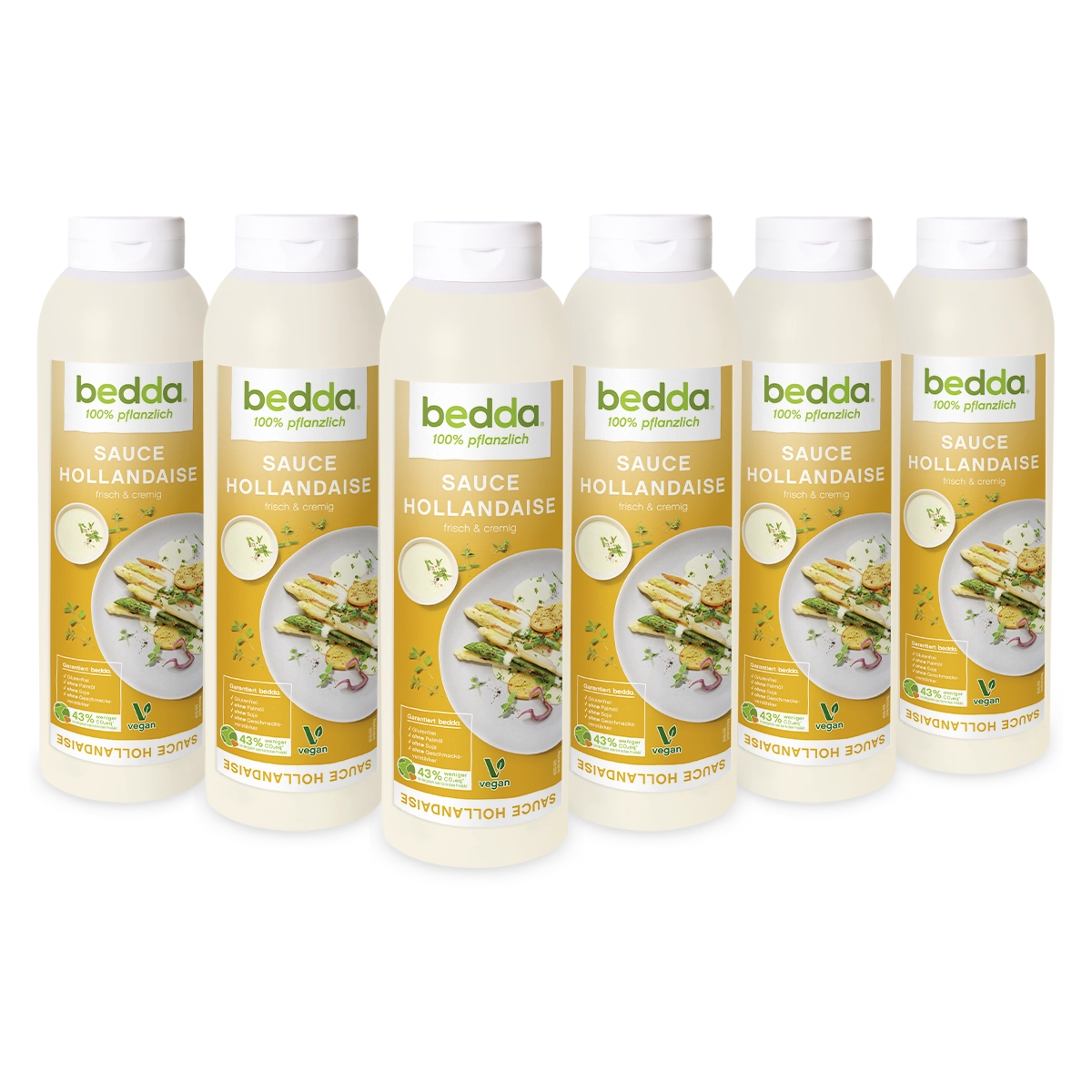 Sauce Hollandaise 'bedda' vegan (6er Vorteilspack)