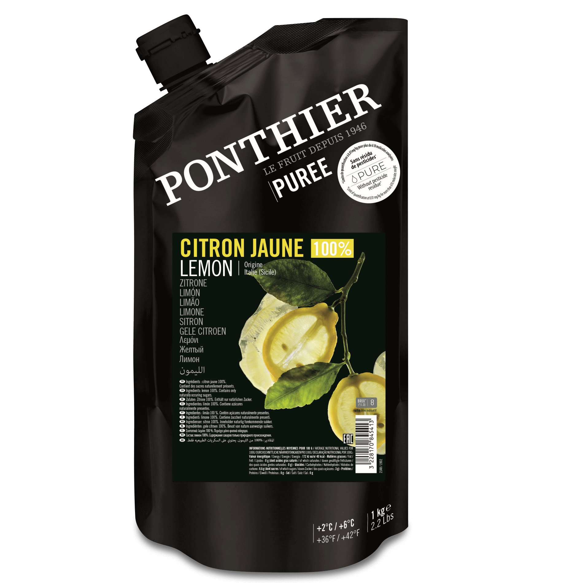 Fruchtpüree 'Zitrone'