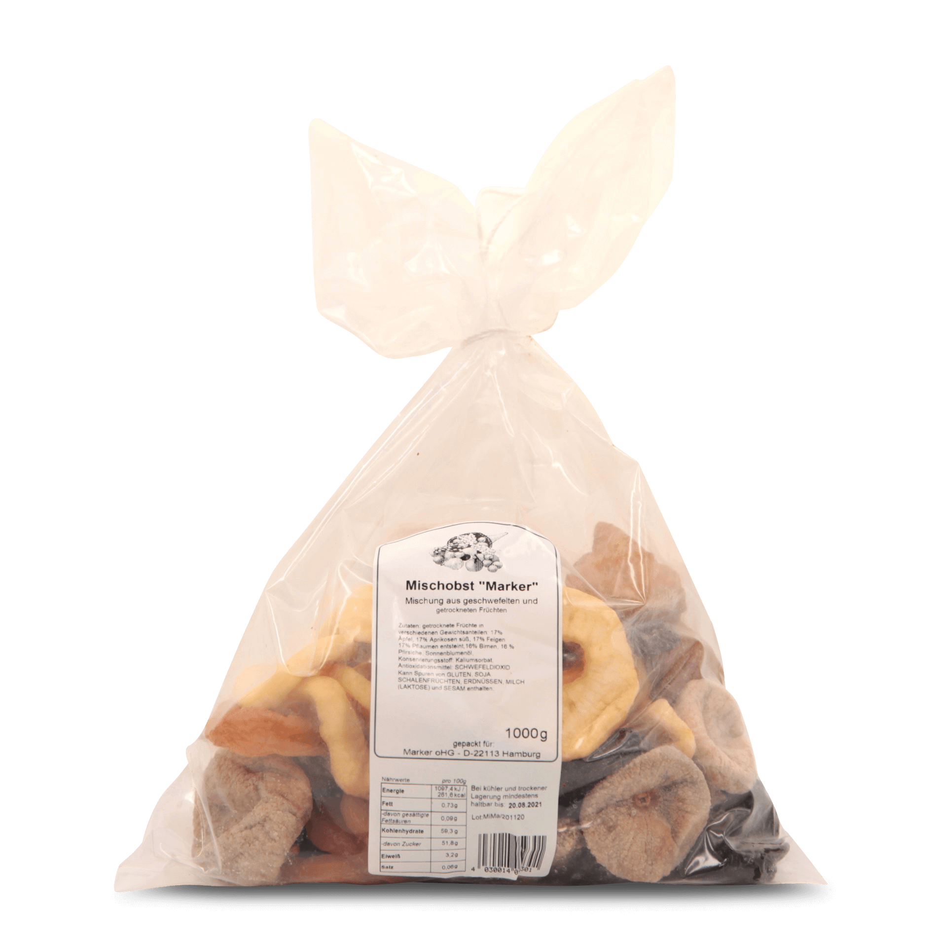 Mischobst 'getrocknet'