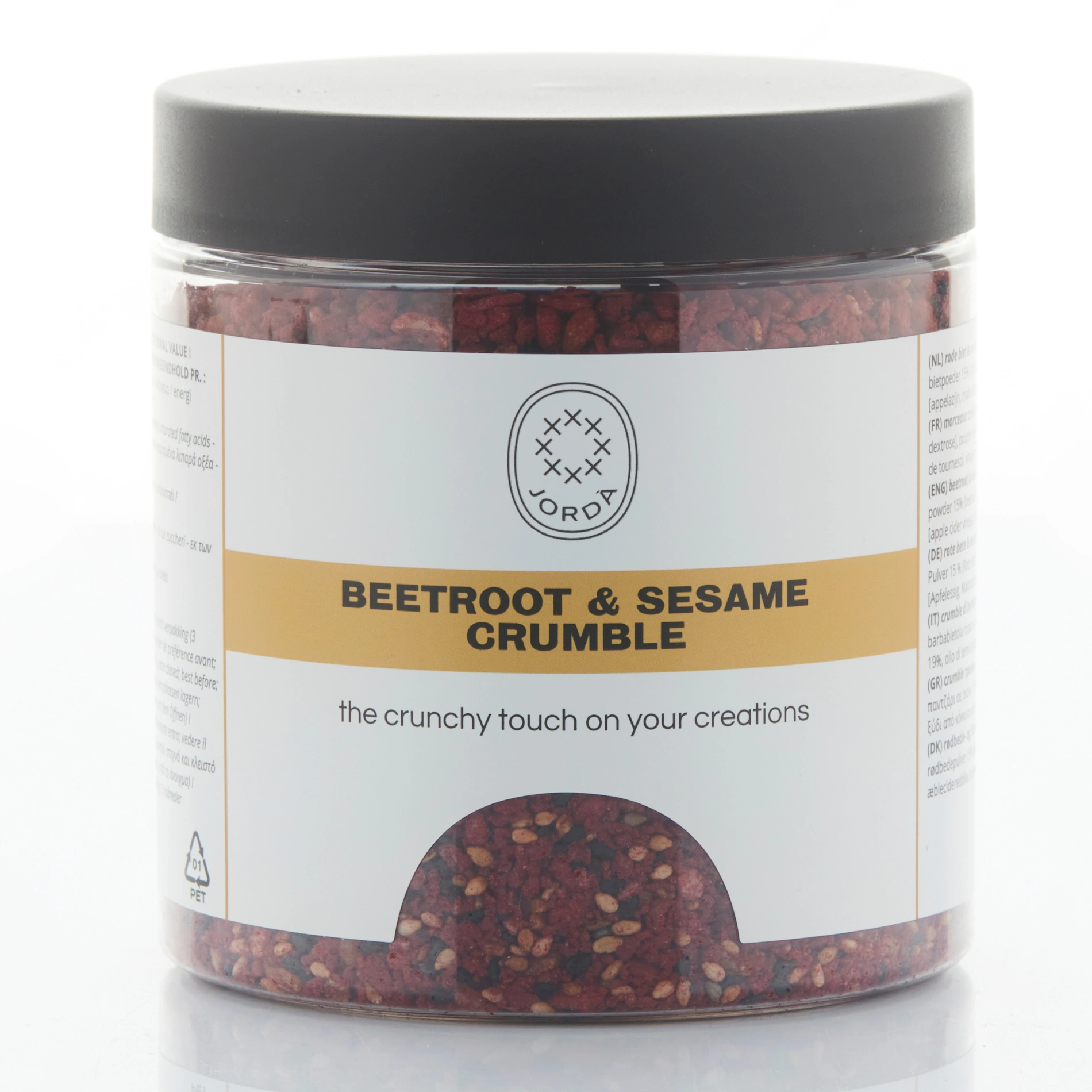 Jorda 'Beetroot & Sesame Crumble'