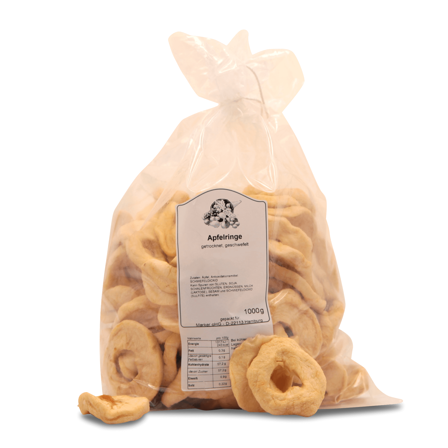 Apfelringe 'getrocknet'
