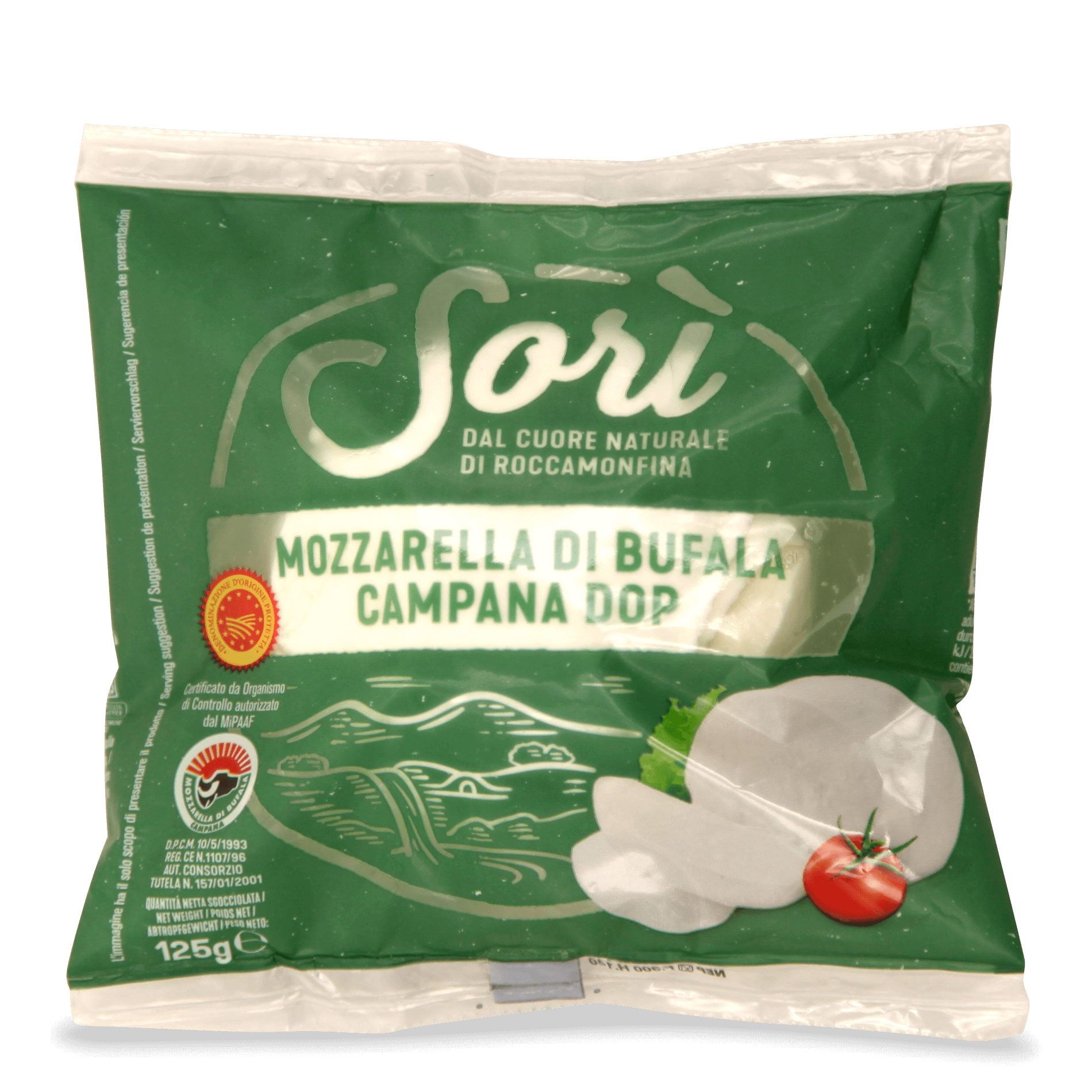 Büffelmozzarella-Kugel 'Sori'
