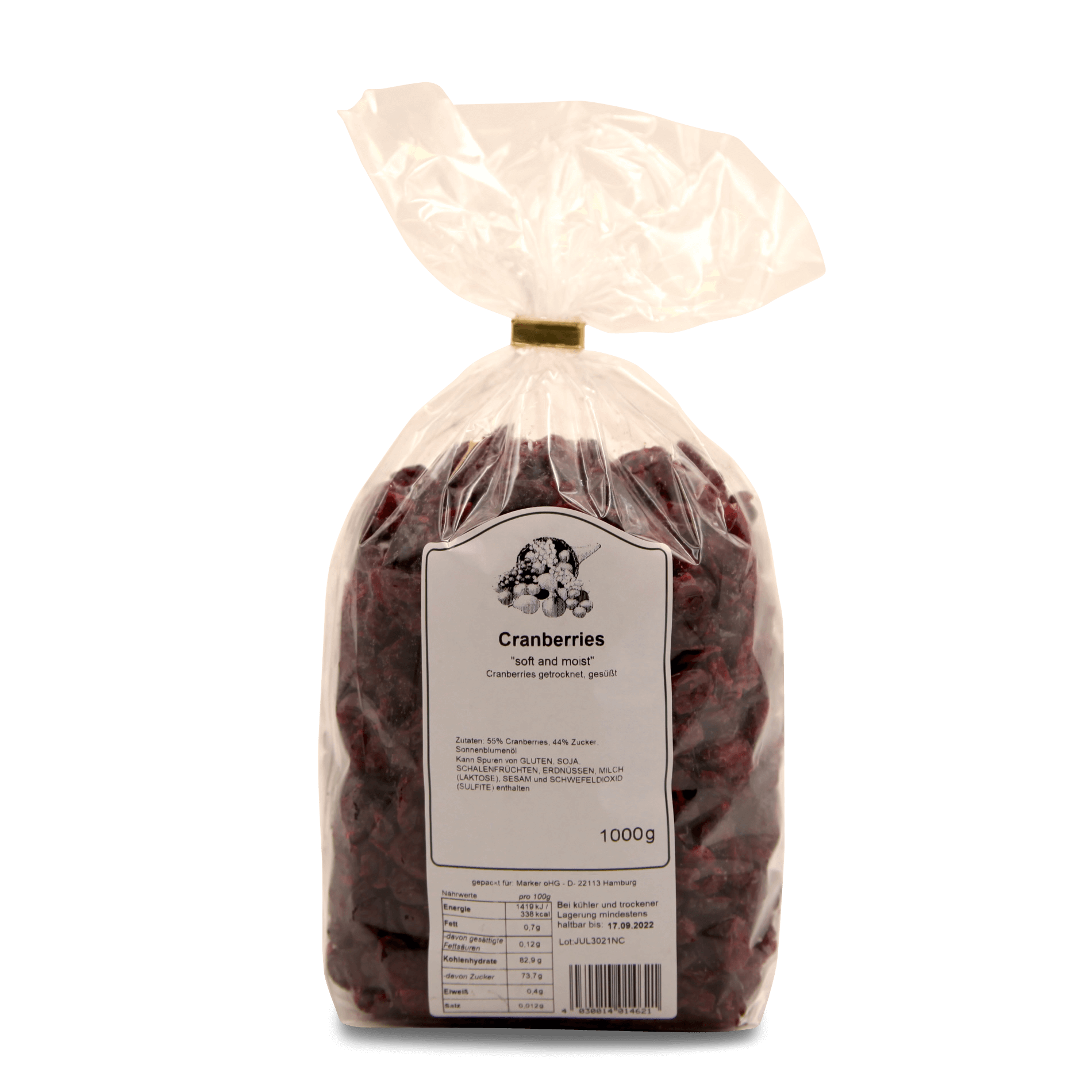 Cranberries 'getrocknet'