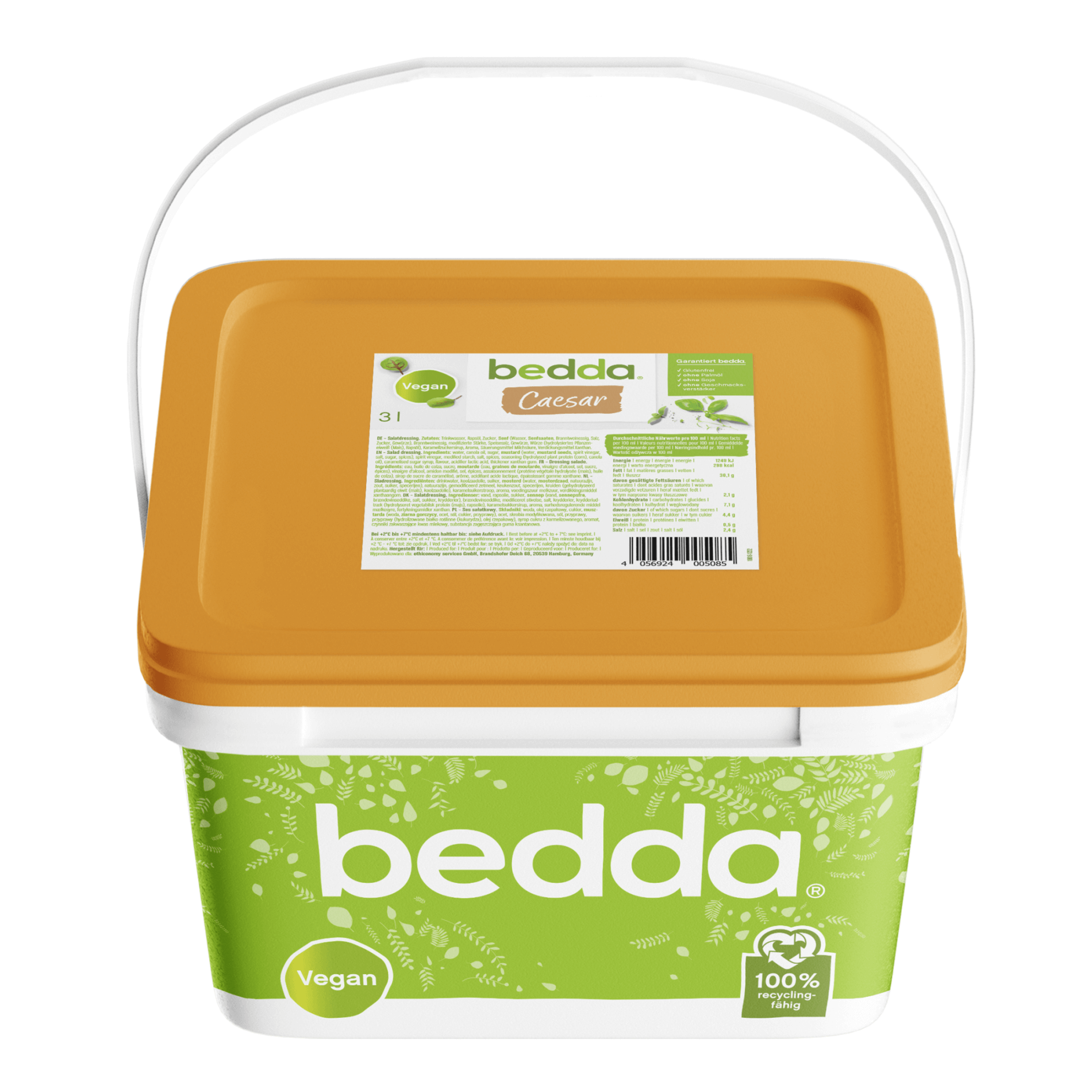 Dressing 'Caesar vegan' (3 Liter)